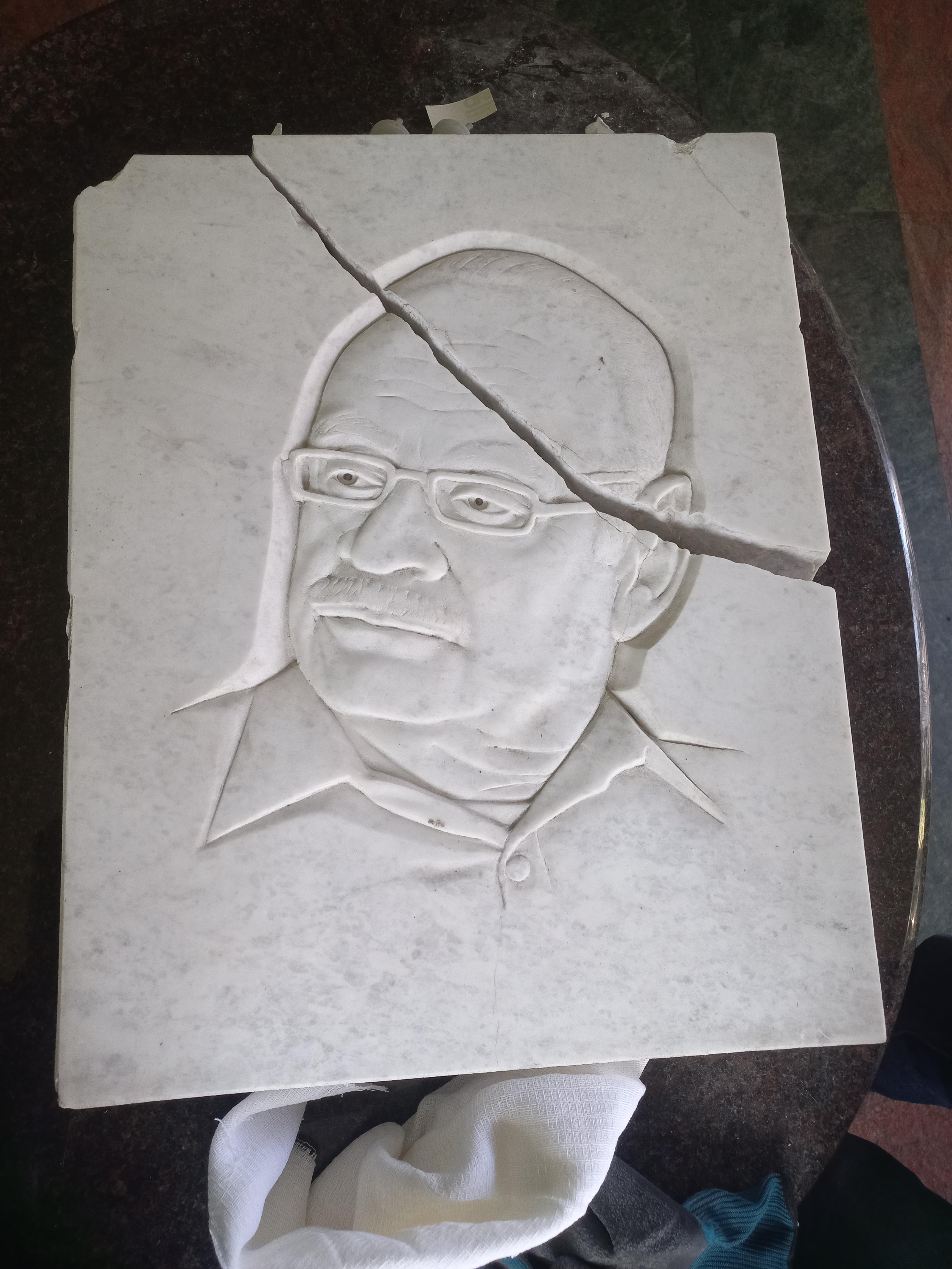 Реконструкция (восстановление) мраморного портрета 