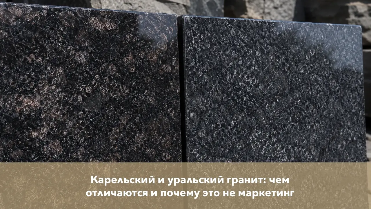 Карельский и уральский гранит: чем отличаются и почему это не маркетинг