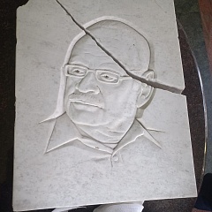 Реконструкция (восстановление) мраморного портрета 